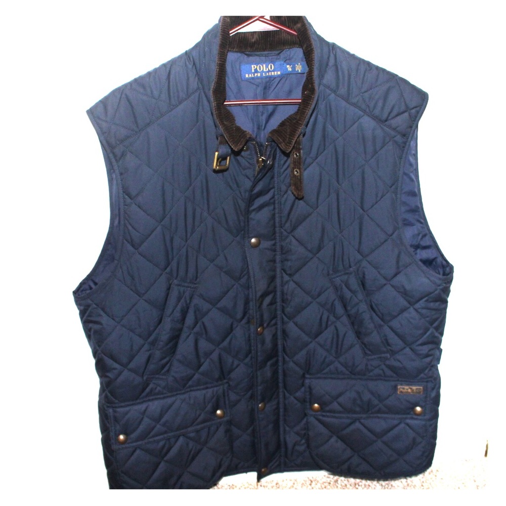 Navy blue Polo Vest
